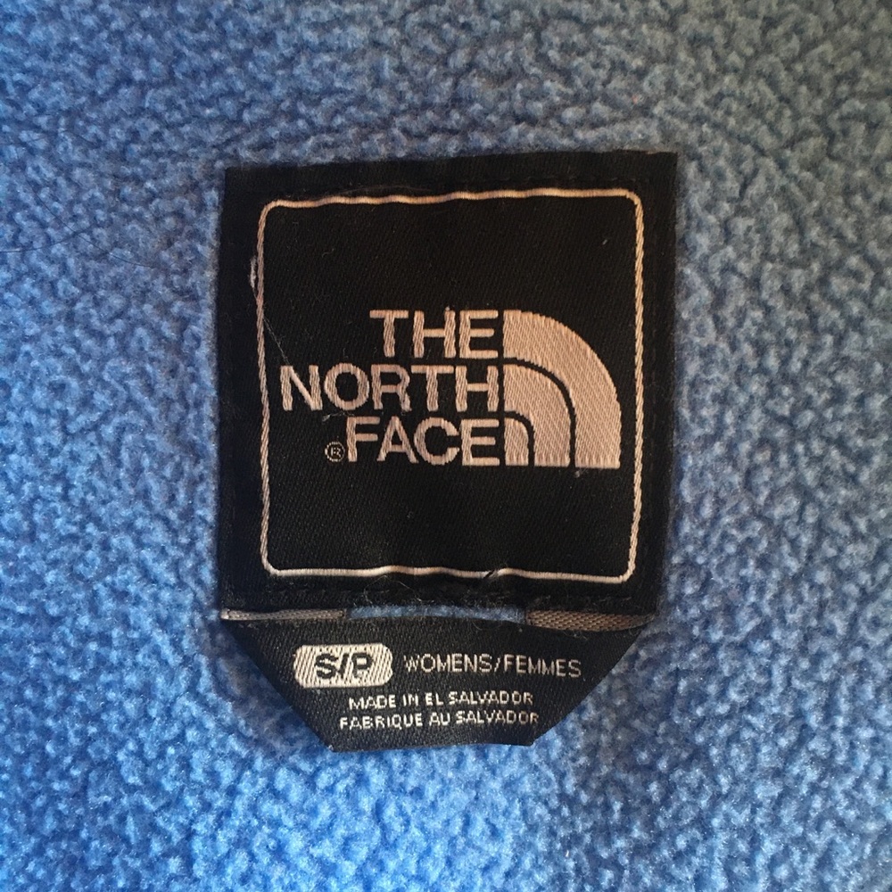 North Face Polartec Fleece Zip Up Jacket | Blue Grey | Small - Picture 4 of 7